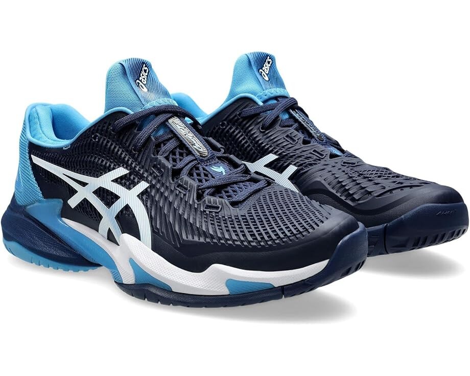 Кроссовки ASICS Court FF 3 Novak, цвет Blue Expanse/White