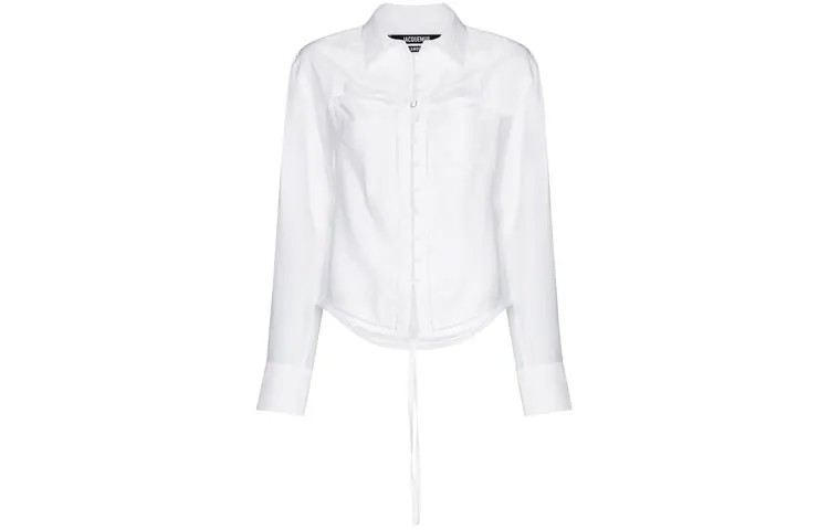 Рубашка с вырезами La Chemise Nappe Jacquemus