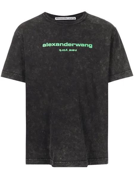 Alexander Wang футболка с логотипом