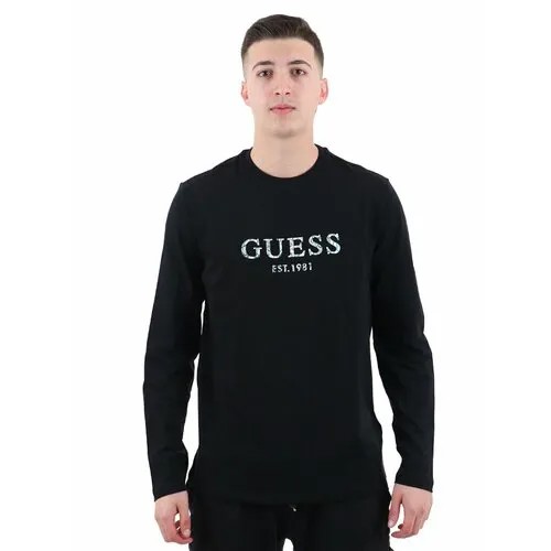 Лонгслив GUESS, размер M, черный