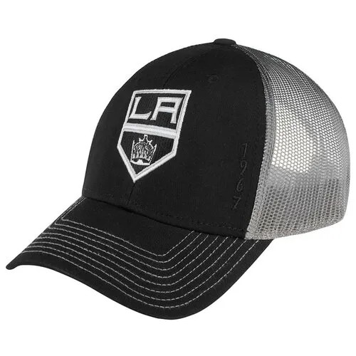 Бейсболка с сеточкой AMERICAN NEEDLE 44612A-LAK Los Angeles Kings Cross Fade NHL, размер ONE