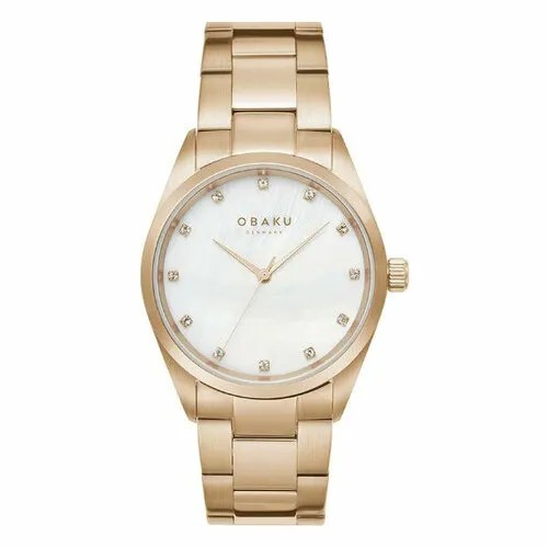 Наручные часы OBAKU Часы Obaku V263LXVWSV, белый