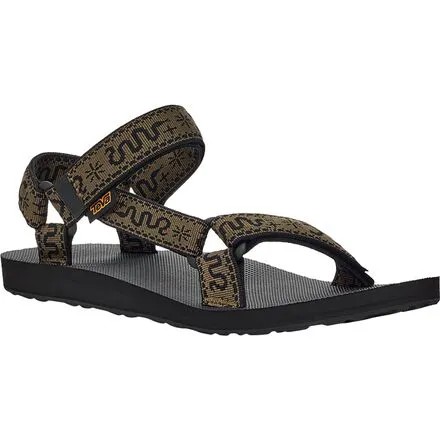 Оригинальные универсальные сандалии мужские Teva, цвет Bandana Dark Olive
