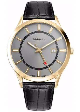 Швейцарские часы наручные мужские Adriatica A8289.1217Q