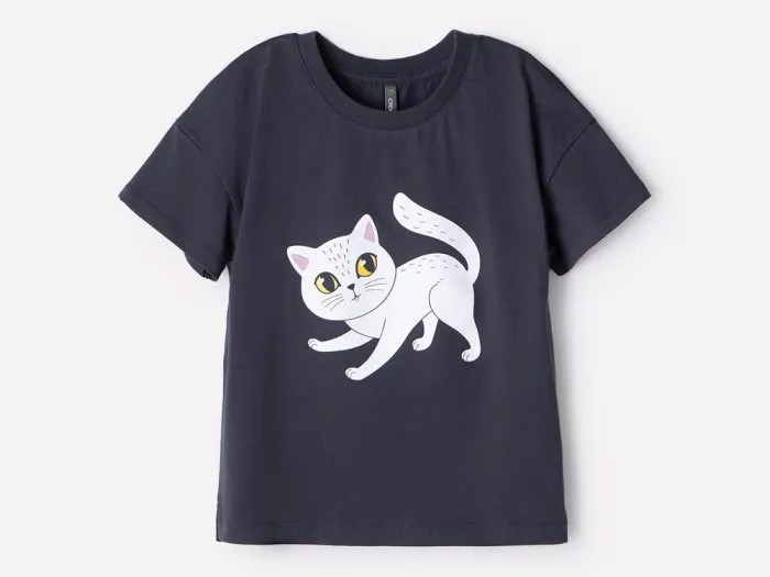 Crockid  Фуфайка для девочки Fanny cats КР 301862