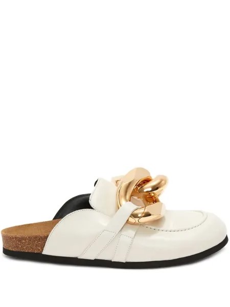 JW Anderson мюли Chain, белый