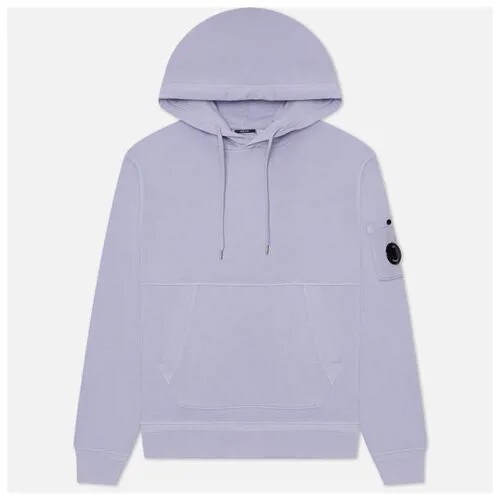 Мужская толстовка C.P. Company Cotton Fleece Hoodie Resist Dyed фиолетовый, Размер XXL