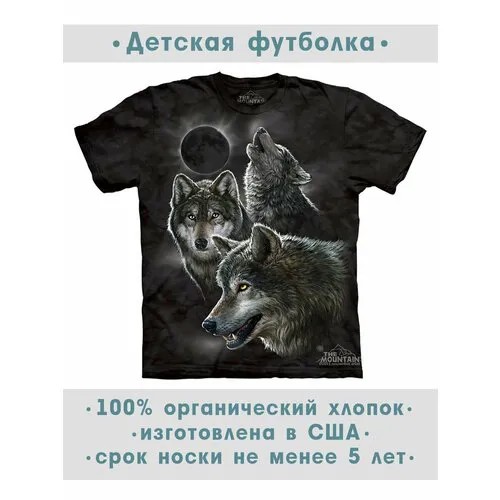 Футболка The Mountain, размер S-Y, черный