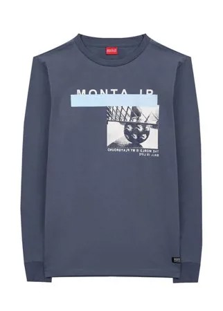Хлопковый лонгслив Monta JR