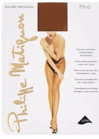 Колготки Philippe Matignon Miro, 15 den, размер 4-L, the (коричневый)