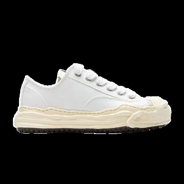 Кроссовки Maison Mihara Yasuhiro Hank Vintage Sole Canvas Low 'White', белый