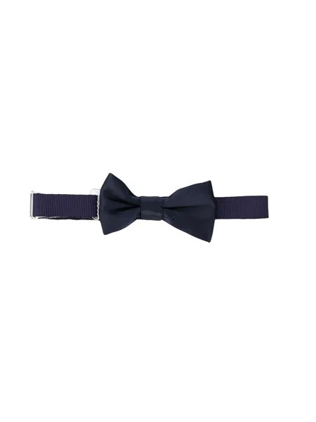 Paolo Pecora Kids однотонный галстук в рубчик