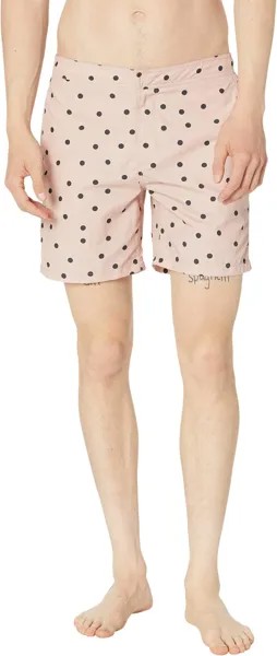 Купальные шорты «Кости» AllSaints, цвет Hanami Pink/Jet Black