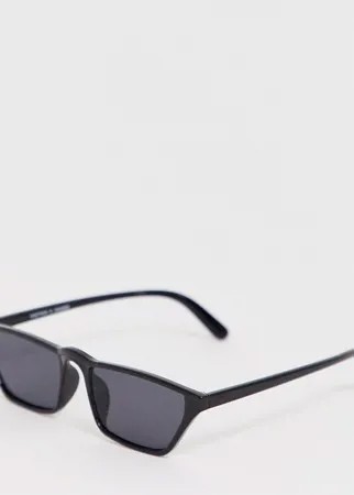 Черные солнцезащитные очки Monki-Черный цвет