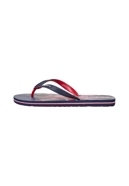 Шлепанцы на пальцах FLIP FLOPS HAWI LIFE Pepe Jeans, темно-синий