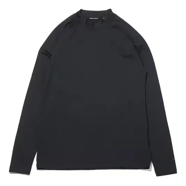 Топ Air Jordan Dri-FIT Sport Long-Sleeve Golf Top 'Black', черный