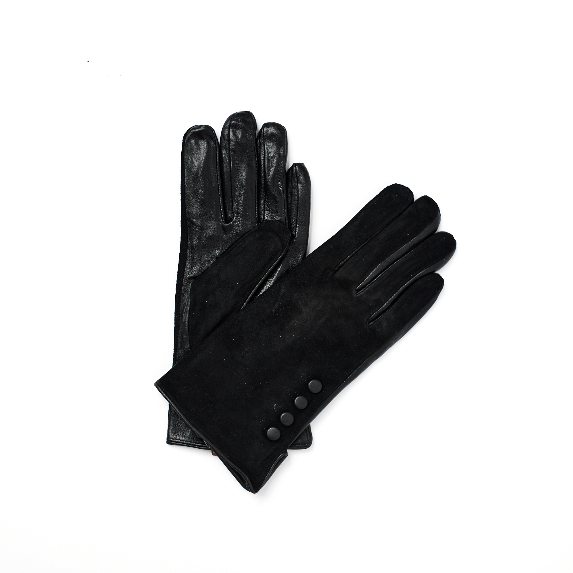 Перчатки женские Albertini 010ZL-5 черные р.8.5