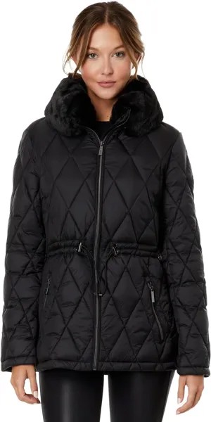 Пуховик Michael Kors Diamond Quilt Puffer M426048C68, черный