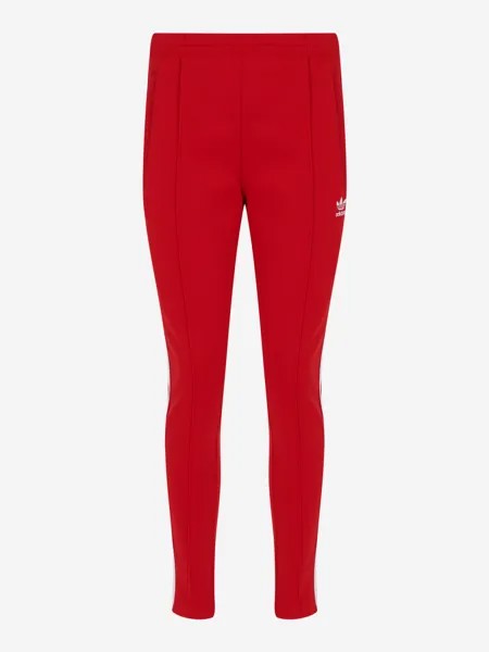Брюки женские adidas, Красный
