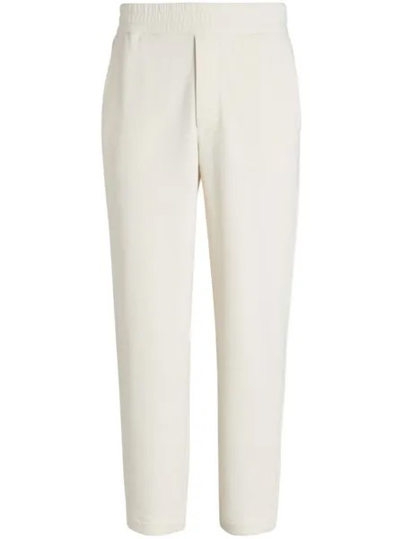 Zegna спортивные брюки с карманом, белый