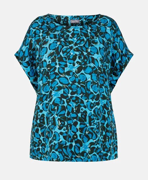 Элегантная блузка Samoon, светло-синий
