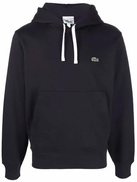Lacoste худи с кулиской и нашивкой-логотипом