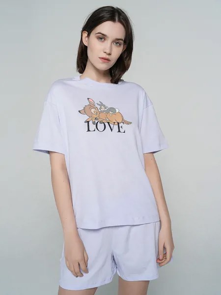 Пижама женская ТВОЕ 80254 голубая XL