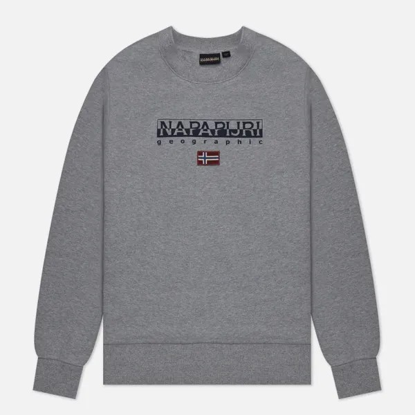 Женская толстовка Napapijri Ayas Crew Neck серый, Размер XS