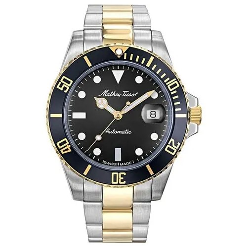 Наручные часы Mathey-Tissot Mathy Швейцарские механические H901ATBN, мультиколор