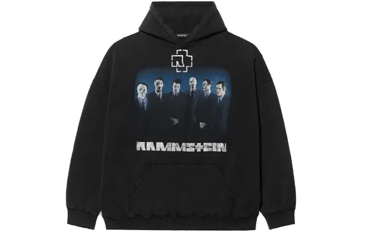 Balenciaga худи и свитшоты унисекс, цвет Black