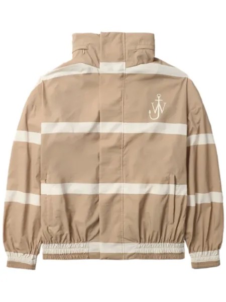 JW Anderson куртка с логотипом, нейтральный цвет
