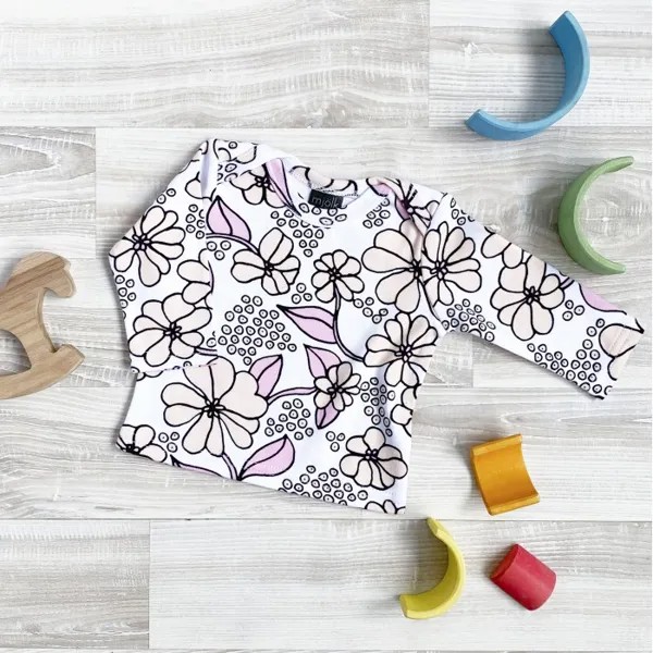 Mjolk Футболка с длинным рукавом Spring blossoms