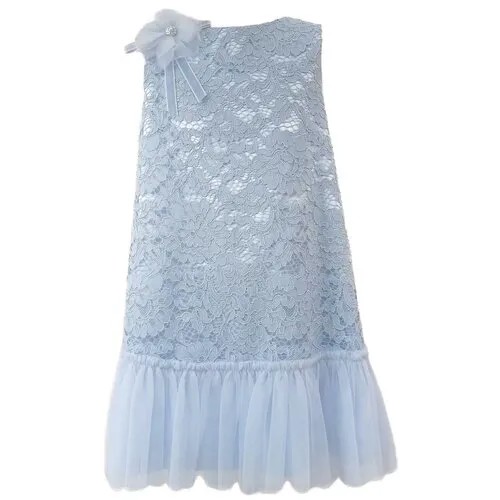 Платье ALOLIKA, размер 122, голубой