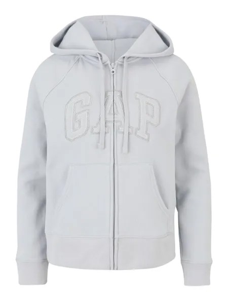 Худи на молнии Gap, серый