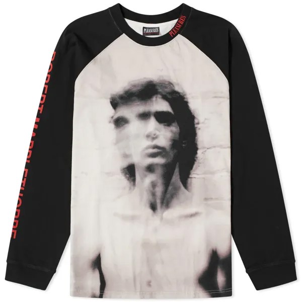 Футболка Pleasures Long Sleeve Robert Maplethorpe, черный