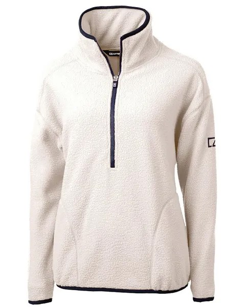 Женский флисовый пуловер Cascade Eco Sherpa Cutter & Buck, тан/бежевый