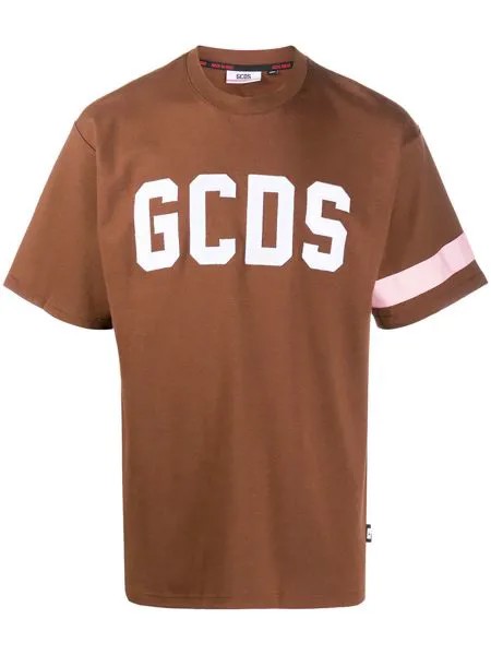 Gcds футболка в полоску с логотипом
