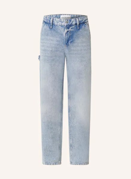 Джинсы 90-х прямого кроя Calvin Klein Jeans, синий