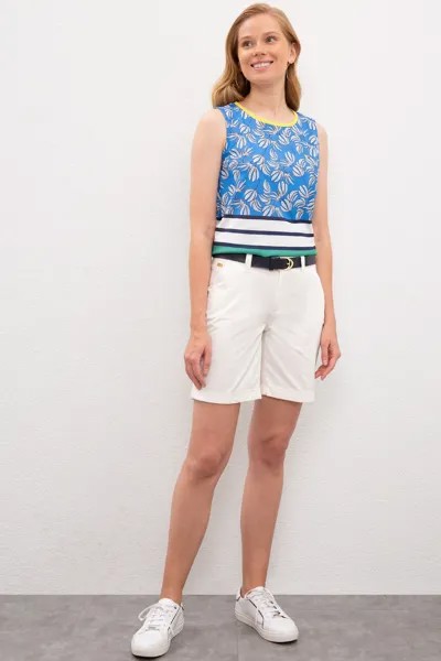 Шорты женские U.S. POLO Assn. G082SZ0310CLEA20Y белые 38