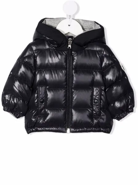 Moncler Enfant блестящий пуховик