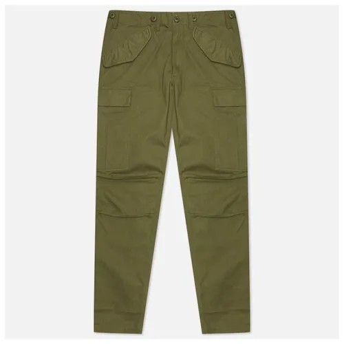 Мужские брюки maharishi M65 Cargo Italian Cotton Twill оливковый , Размер XL