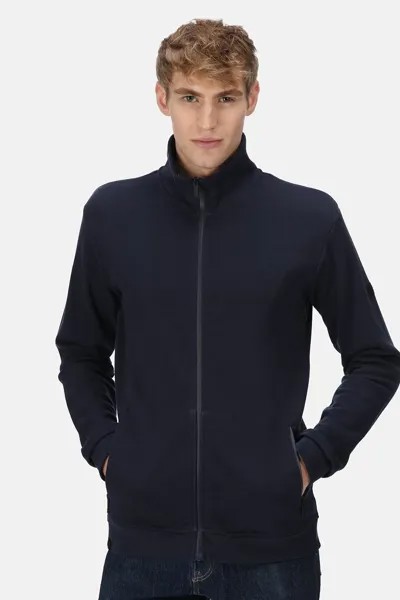 Флисовая толстовка 'Felton' Sustainable Cotton Full-Zip Bomber Jacket Regatta, синий