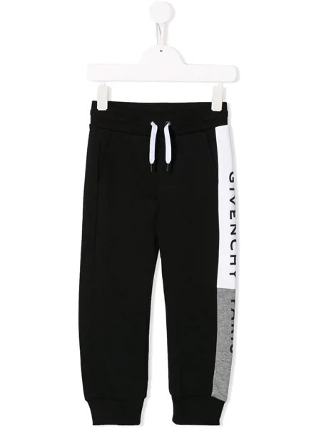 Givenchy Kids спортивные брюки с логотипом