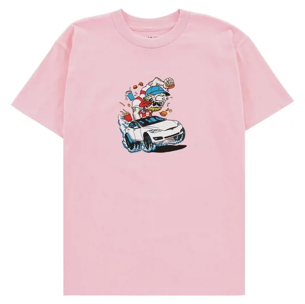 Футболка DEATHWISH Creeps Foy Tee Pink 2022