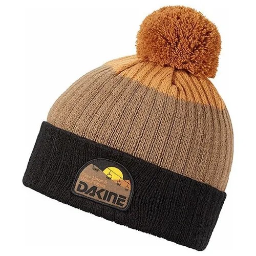 Шапка Dakine Ezra Beanie Black/Chocolate Chip/Caramel