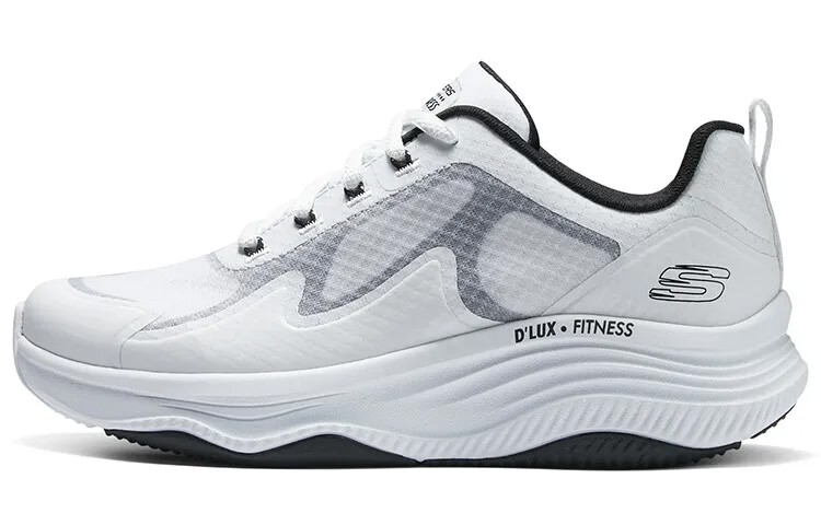 Кроссовки Skechers Lifestyle Shoes Women's Low-top White/Black, белый/черный