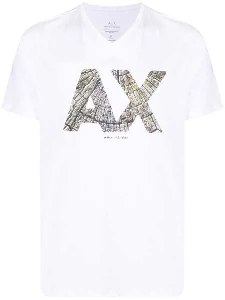 Armani Exchange футболка AX с логотипом