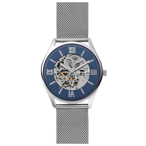 Наручные часы SKAGEN Skagen SKW6733, серебряный, синий