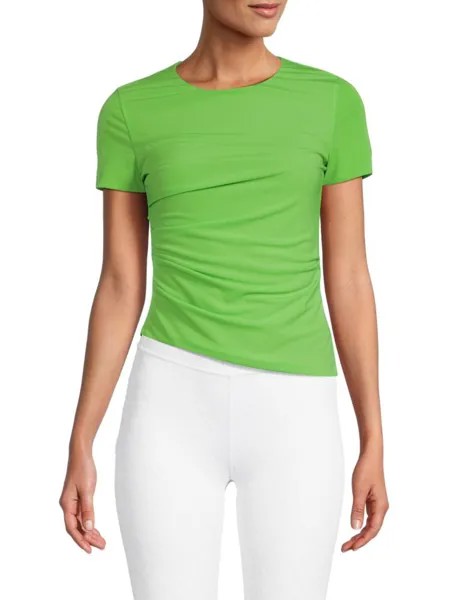 Двусторонняя футболка с круглым вырезом Helmut Lang, цвет Lawn Green