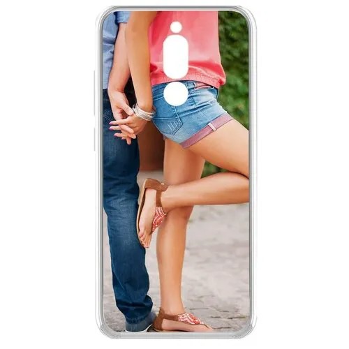 Чехол-накладка Krutoff Clear Case Босоножки женские для Xiaomi Redmi 8